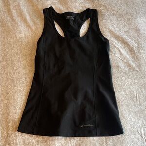 Eddie Bauer Black Racerback Performance Tank